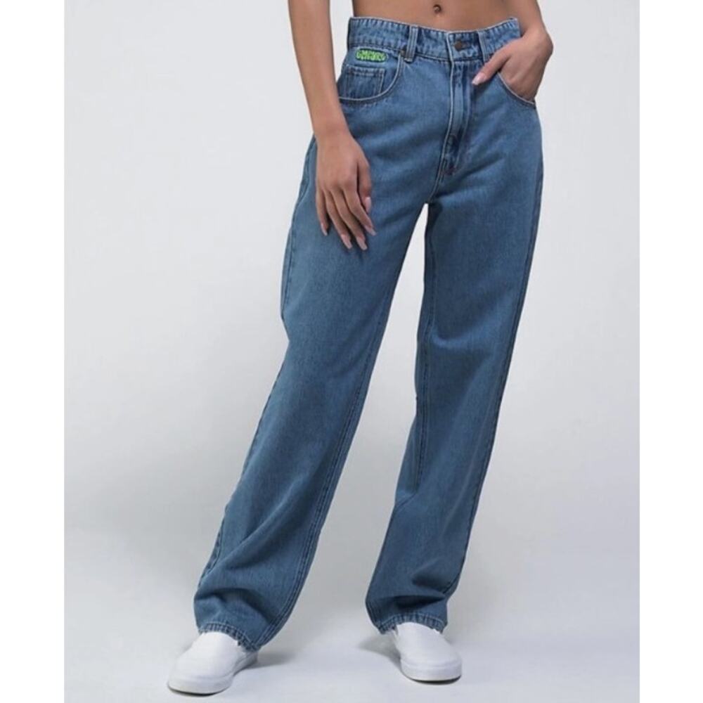 Empyre Tori Billie Wash Women’s Relaxed Straight Blue Jeans size XS